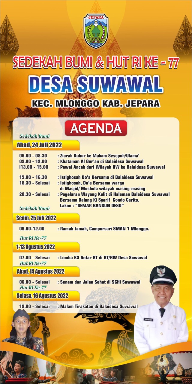 Sedekah Bumi Desa Suwawal
