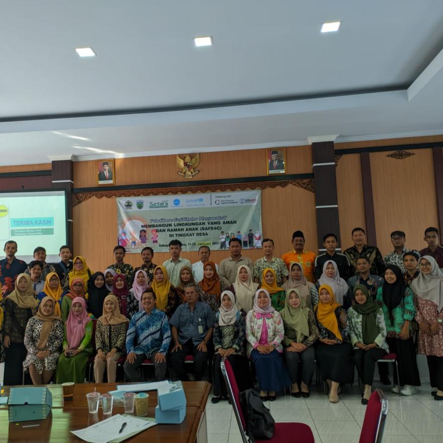 Perkuat Perlindungan Anak, 55 Peserta Ikuti Pelatihan Fasilitator Lingkungan Ramah Anak